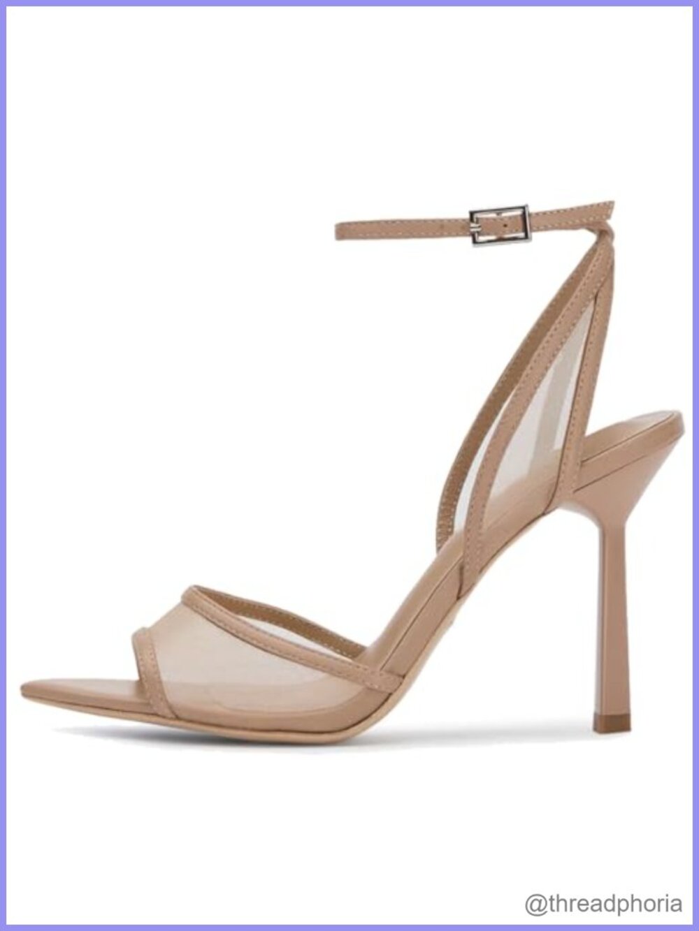Women's Mesh Slingback Kitten Heels Peep Toe Ankle Strap Party Dress Pumps